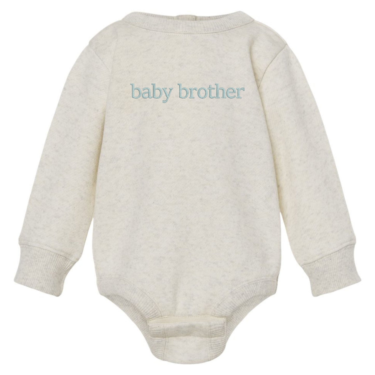 Faux Embroidery Big/Little Brother/Sister Matching Tops