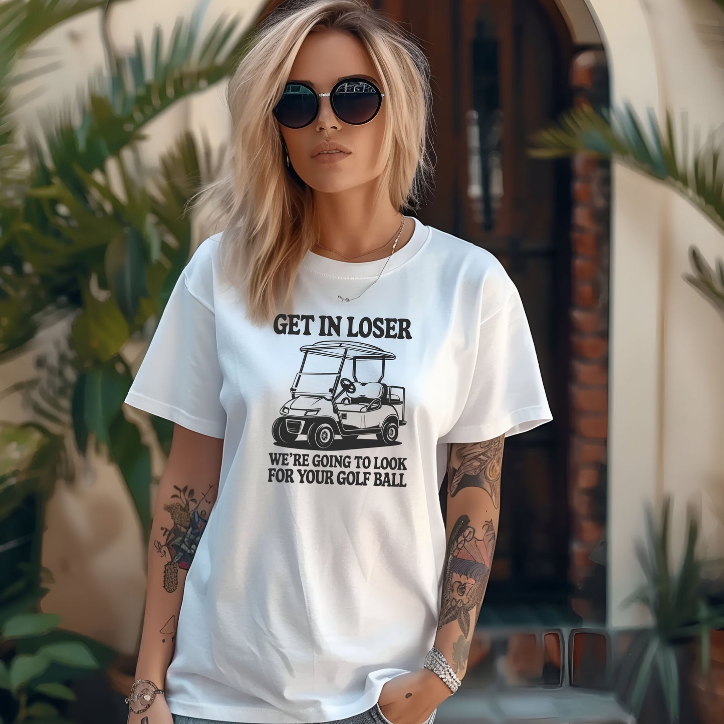 Get in Loser. We're going to find your golf ball. - Comfort Colors ® Heavyweight Ring Spun T-shirt