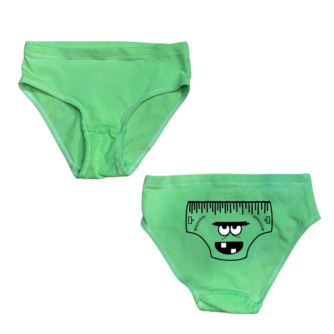 Paire de sous-vêtements effrayants - Sous-vêtements - Tailles pour tout-petits, jeunes, garçons et filles disponibles !