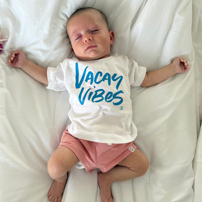 Vacay Vibes Matching Tees for the whole family! -  Customize with your trip location or date!