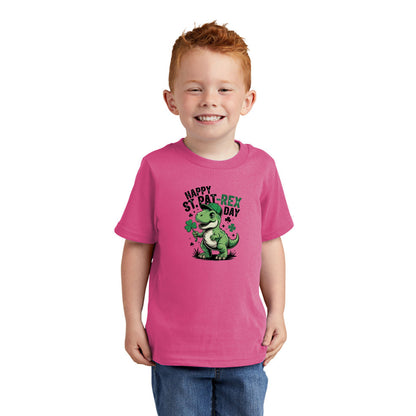Happy St. Pat-Rex Day - Dinosaur Toddler T-shirt