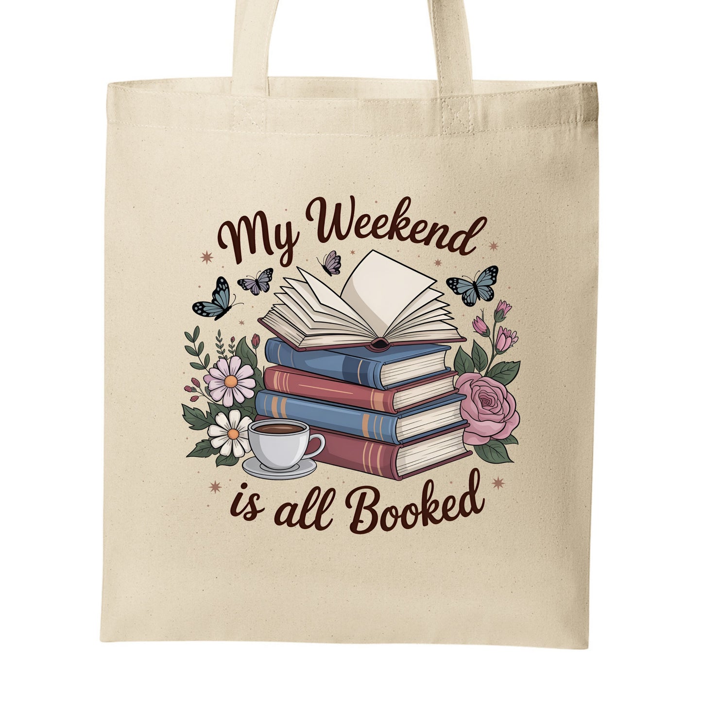 Book Lover Tote Bag - Make it your own - Choose from many designs