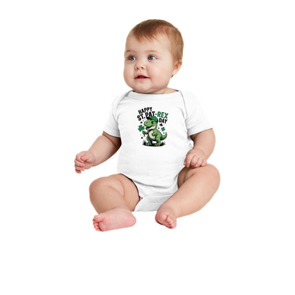 Happy St. Pat-Rex Day - Infant Ribbed Bodysuit