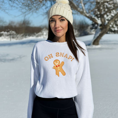 OH SNAP!  Fun and Festive Gingerbread Cookie Sweatshirt