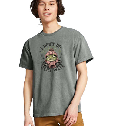 I Don't Do Winter Very Well - Thanksgiving Crew Comfort Colors® T-Shirt