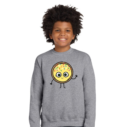 Food Group Drawing Youth Crewnecks - Choose your favorite character!