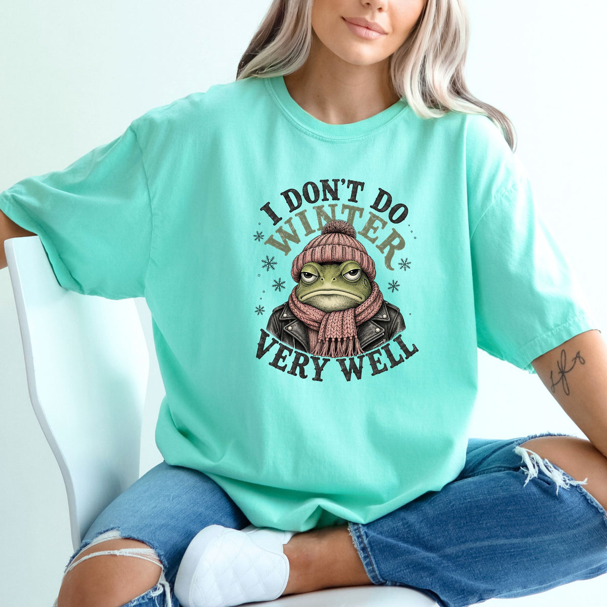 I Don't Do Winter Very Well - Thanksgiving Crew Comfort Colors® T-Shirt