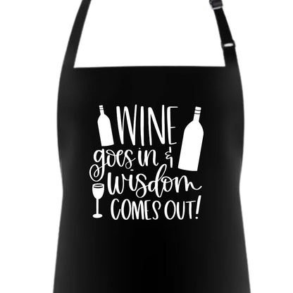 Wine Themed Aprons