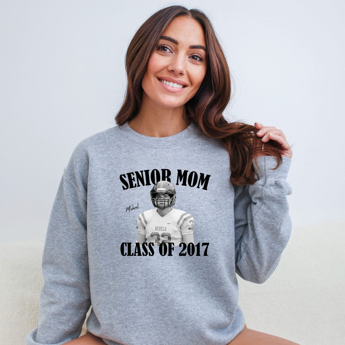 Senior Night Family Sweatshirts - Gildan Crewneck - Fully Customizable!