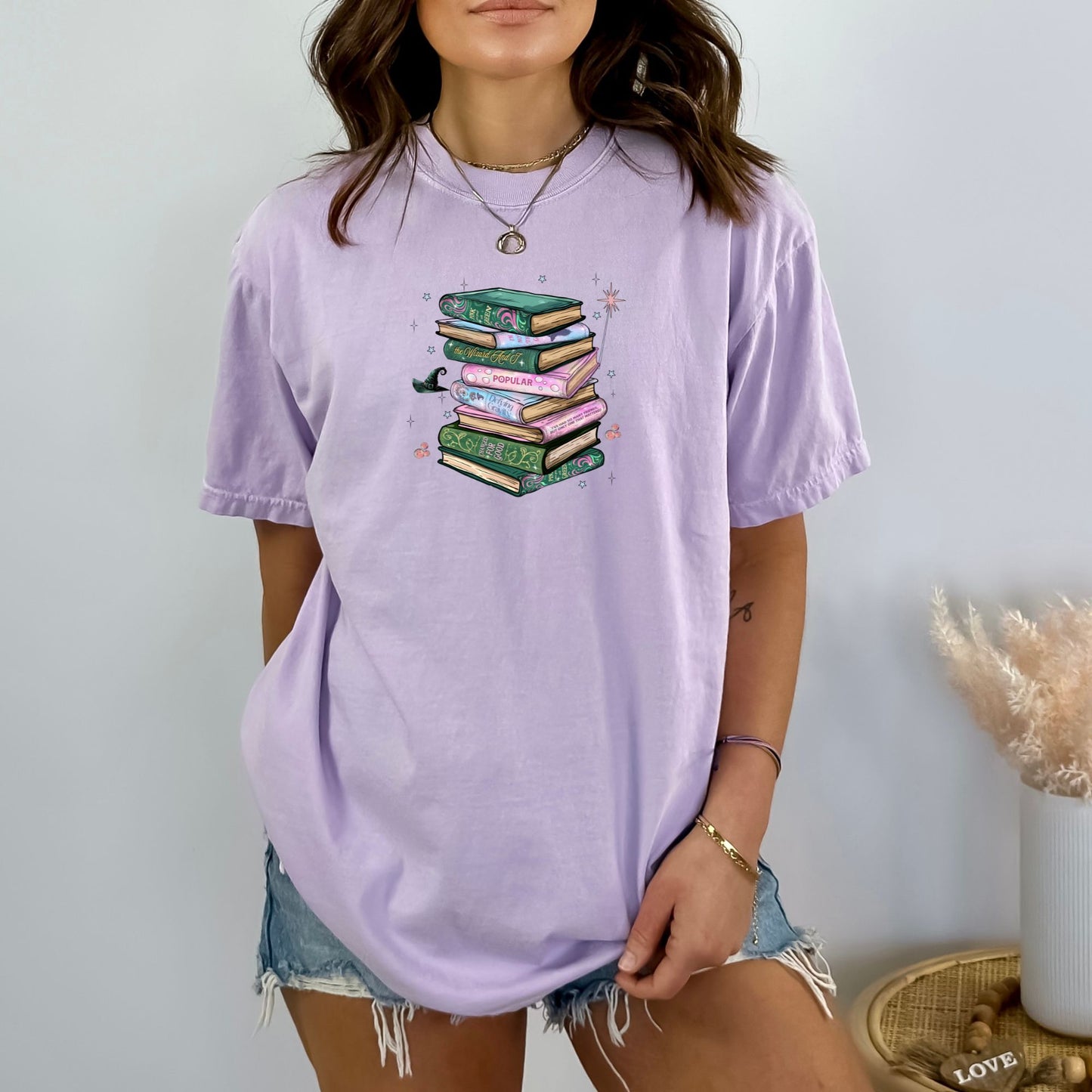 Wicked Songs on Book Bindings  - Comfort Colors ® Heavyweight Ring Spun Tee