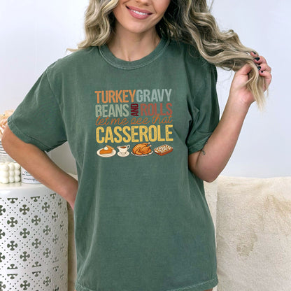 Turkey Gravy Beans and Rolls - Comfort Colors ® Heavyweight Ring Spun Tee