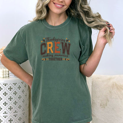 Making Memories - Thanksgiving Crew Comfort Colors® T-Shirt