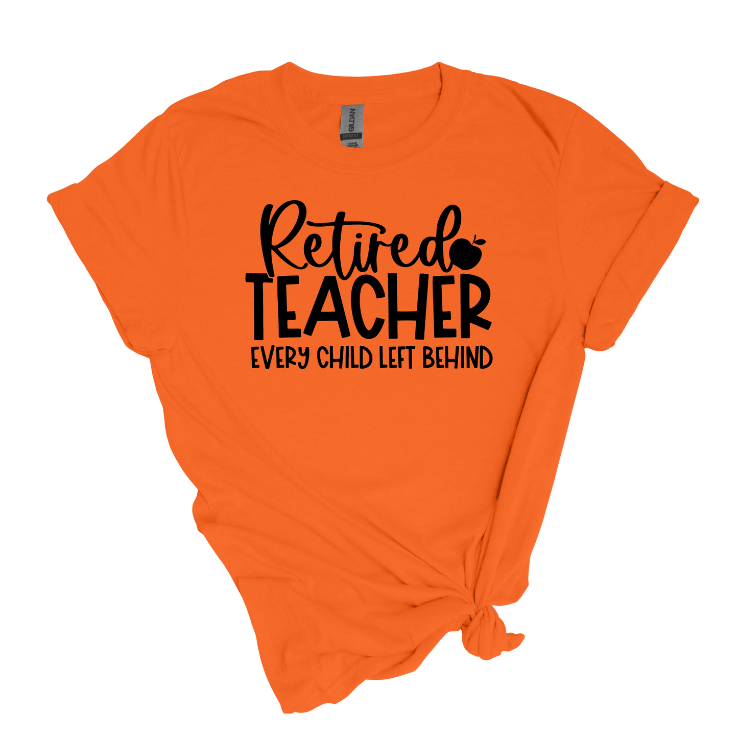 Enseignant à la retraite - Chaque enfant laissé pour compte 😆 - T-shirt doux unisexe adulte 