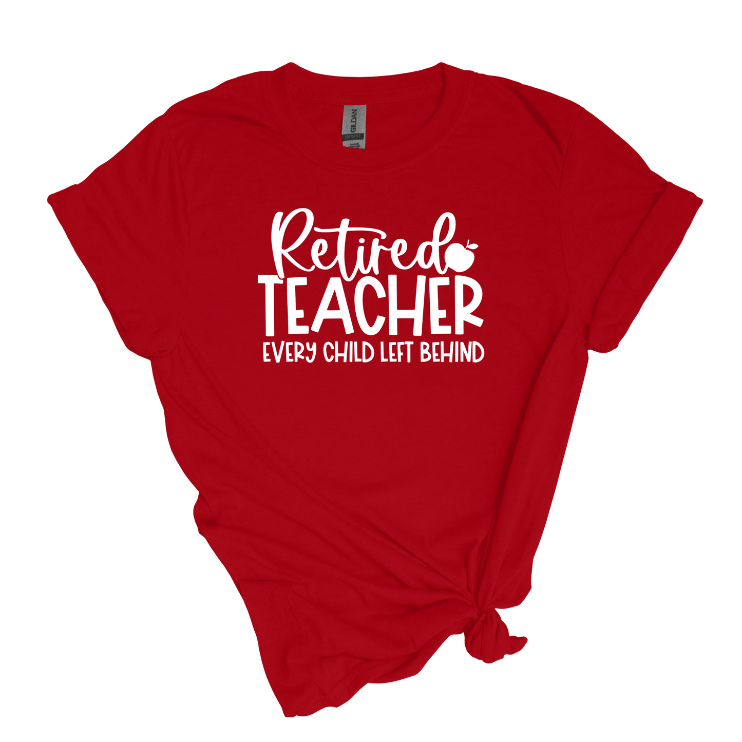 Enseignant à la retraite - Chaque enfant laissé pour compte 😆 - T-shirt doux unisexe adulte 