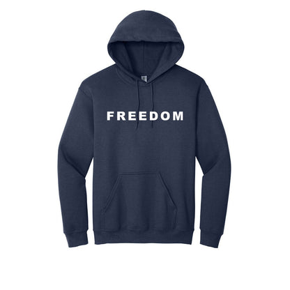 FREEDOM Heavy Cotton Hoodie - Customize with additional add-ons