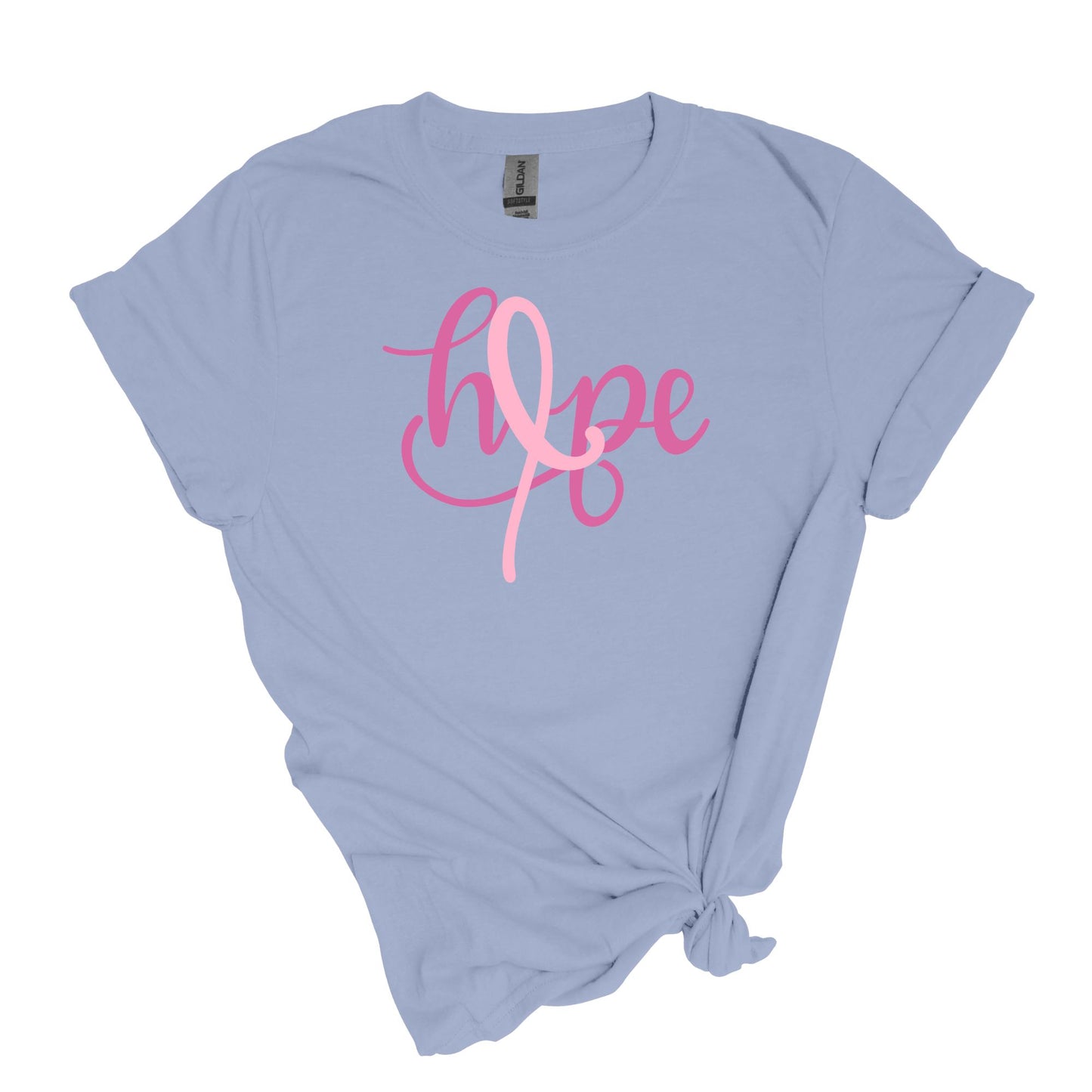 Hope Tee - Pink Ribbon Breast Cancer Adult Unisex T-shirt