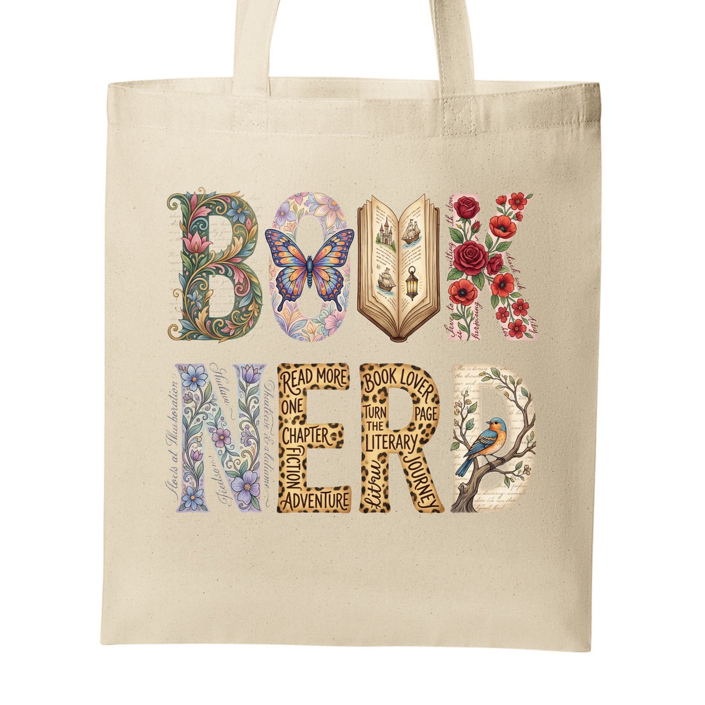 Book Lover Tote Bag - Make it your own - Choose from many designs