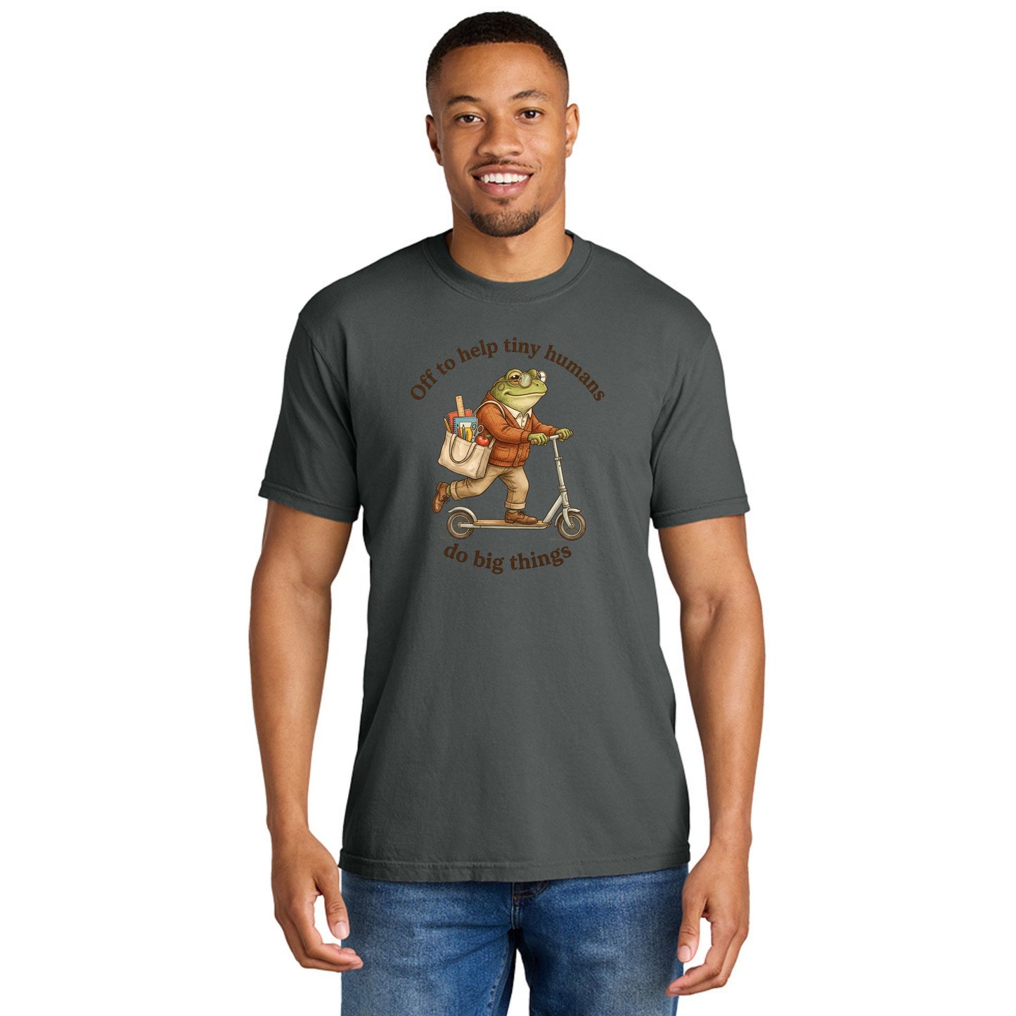 Off to Help Tiny Humans Do Big Things - Comfort Colors ® Heavyweight Ring Spun T-shirt