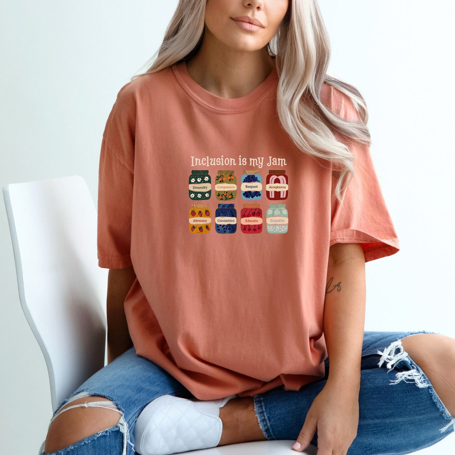 Inclusion is my Jam - Comfort Colors ® Heavyweight Ring Spun Tee