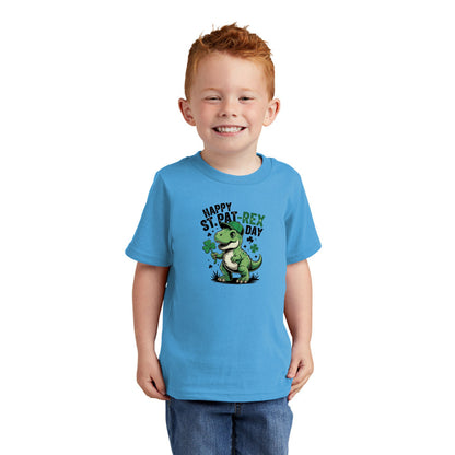 Happy St. Pat-Rex Day - Dinosaur Toddler T-shirt