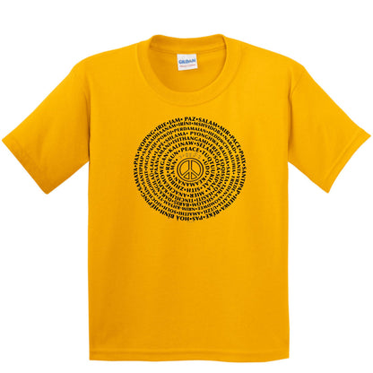 CAN YOU SAY PEACE - Youth Heavy Cotton Short Sleeve T-shirt - CAN YOU SAY PEACE LLC