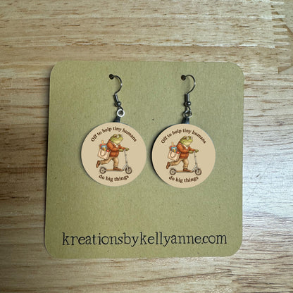 Teacher Earrings - Fun Accessory for the most fun teachers!