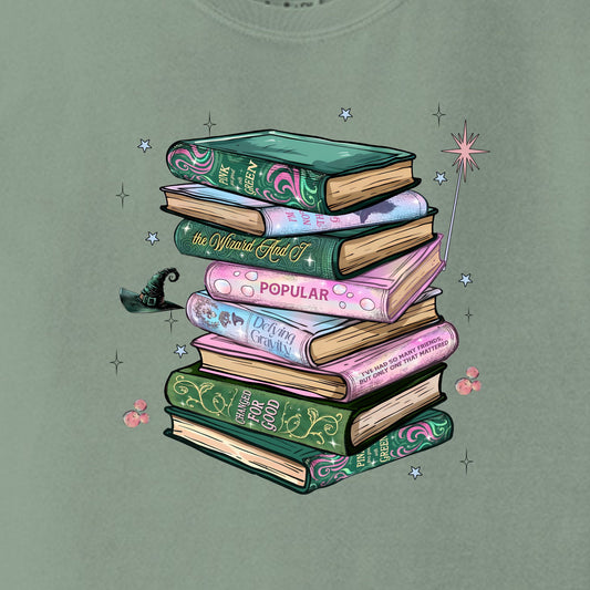 Wicked Songs on Book Bindings  - Comfort Colors ® Heavyweight Ring Spun Tee