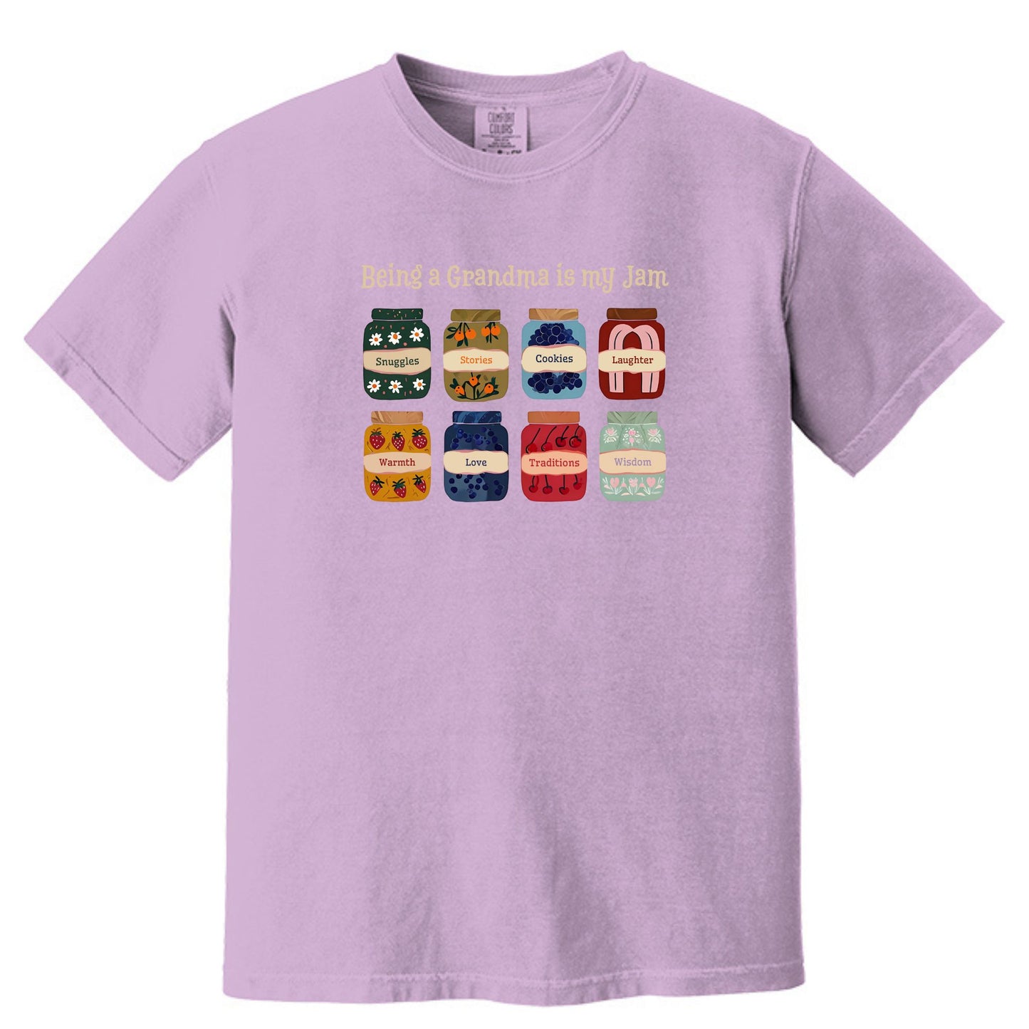 Being a Grandma is my Jam - Comfort Colors ® Heavyweight Ring Spun Tee