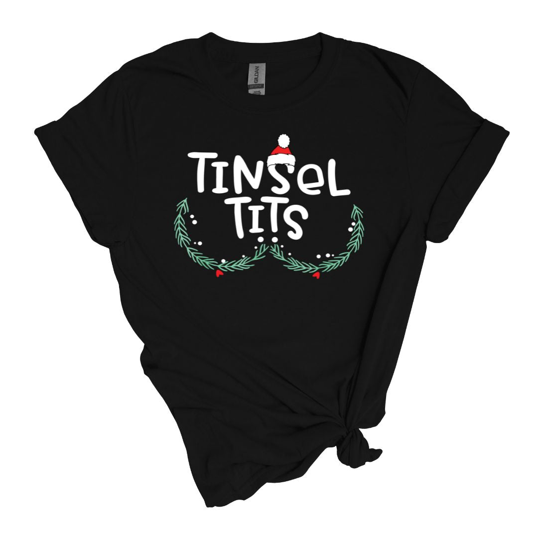Jingle Balls y Tinsel Boobs - ¡Tops navideños divertidos para parejas!