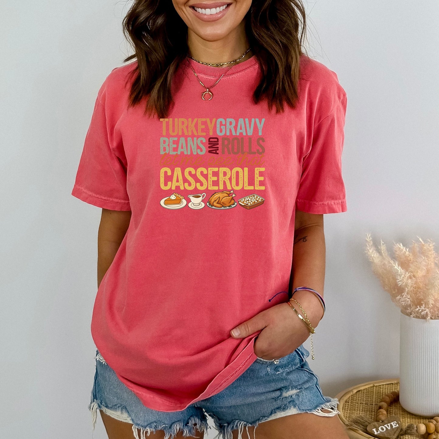 Turkey Gravy Beans and Rolls - Comfort Colors ® Heavyweight Ring Spun Tee