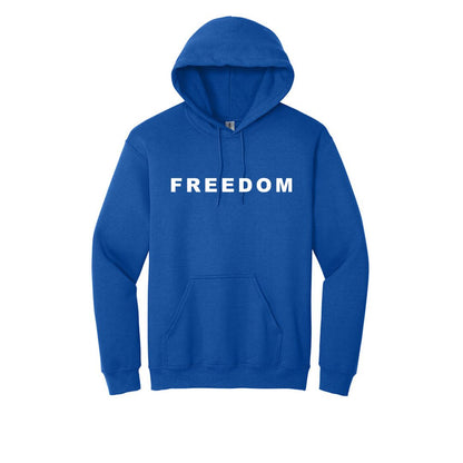 FREEDOM Heavy Cotton Hoodie - Customize with additional add-ons