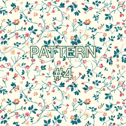 Tiny Flowers Heavy Blend Crewneck for Grandma - Choice of Name and Flowers