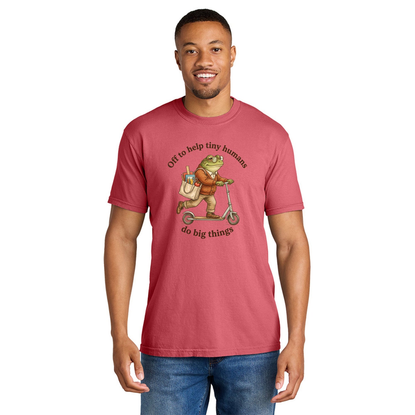 Off to Help Tiny Humans Do Big Things - Comfort Colors ® Heavyweight Ring Spun T-shirt
