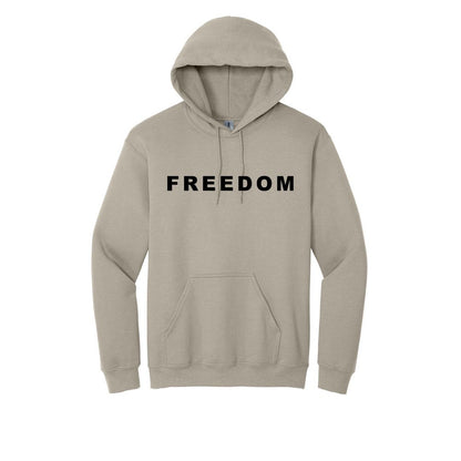 FREEDOM Heavy Cotton Hoodie - Customize with additional add-ons