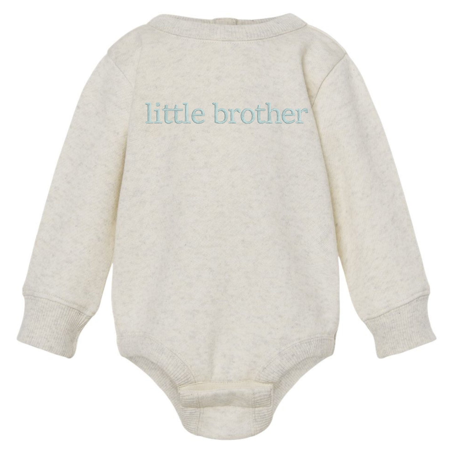 Faux Embroidery Big/Little Brother/Sister Matching Tops
