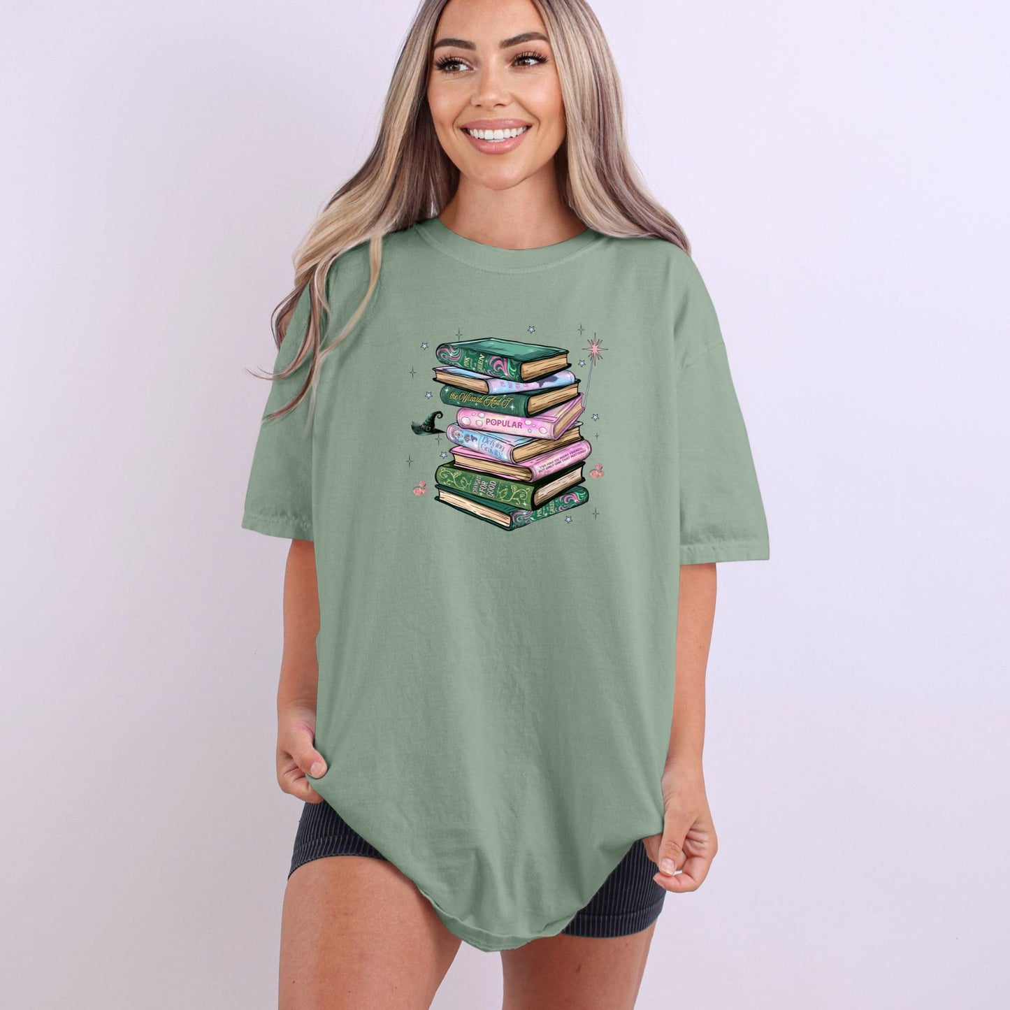 Wicked Songs on Book Bindings  - Comfort Colors ® Heavyweight Ring Spun Tee