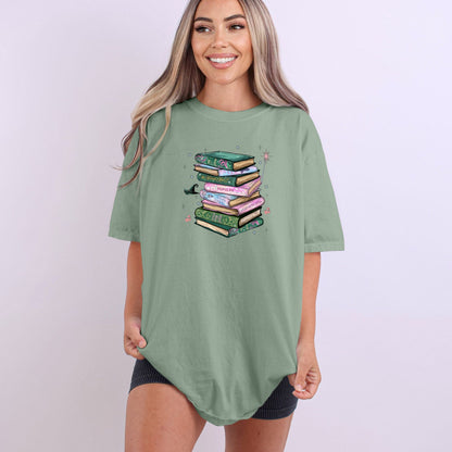 Wicked Songs on Book Bindings  - Comfort Colors ® Heavyweight Ring Spun Tee