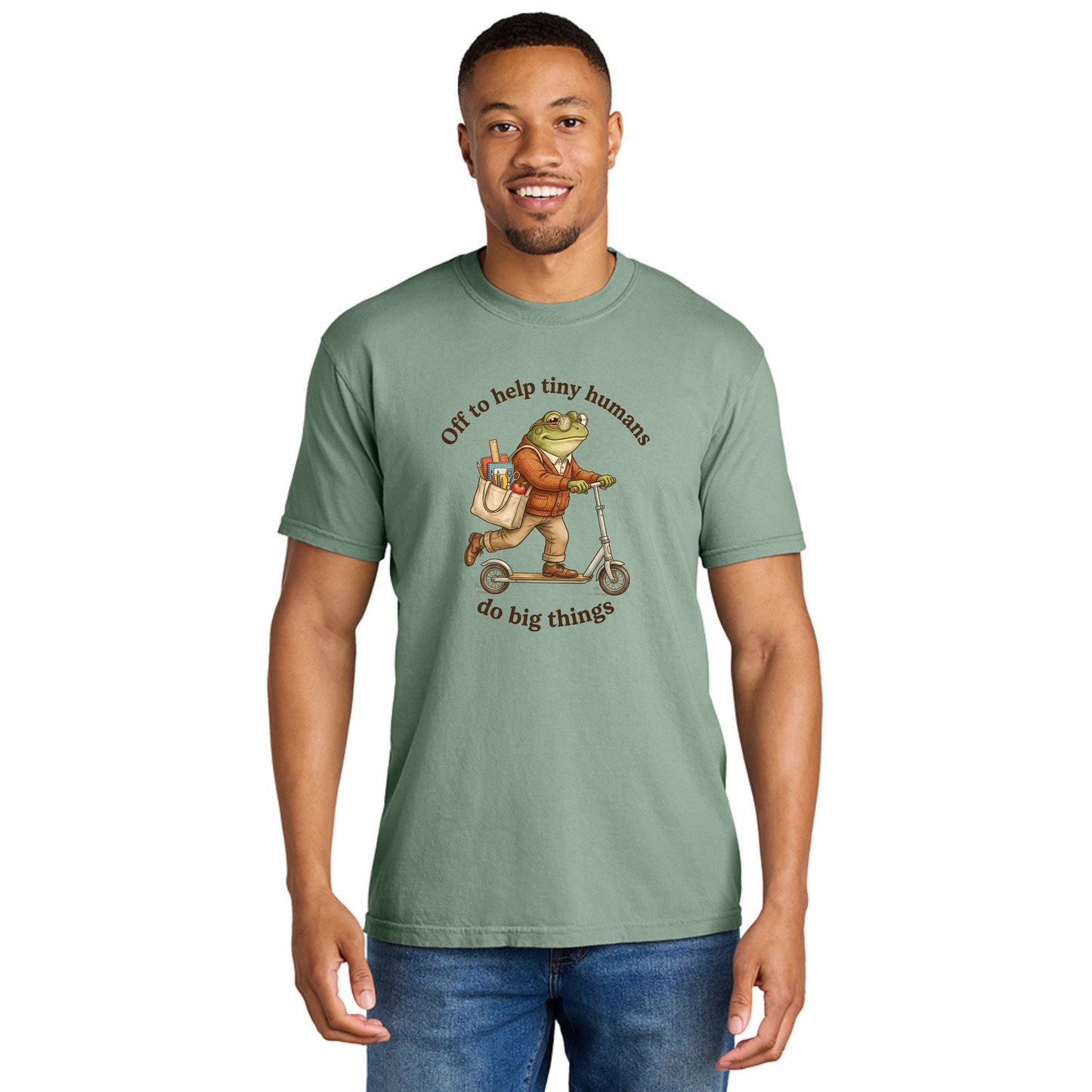 Off to Help Tiny Humans Do Big Things - Comfort Colors ® Heavyweight Ring Spun T-shirt