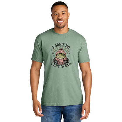 I Don't Do Winter Very Well - Thanksgiving Crew Comfort Colors® T-Shirt