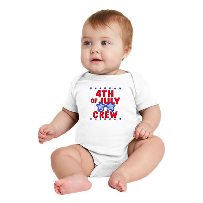 4th of July Crew Tee - Fun Tee for Groups - Available in Adult, Youth, Toddler & Infant sizes