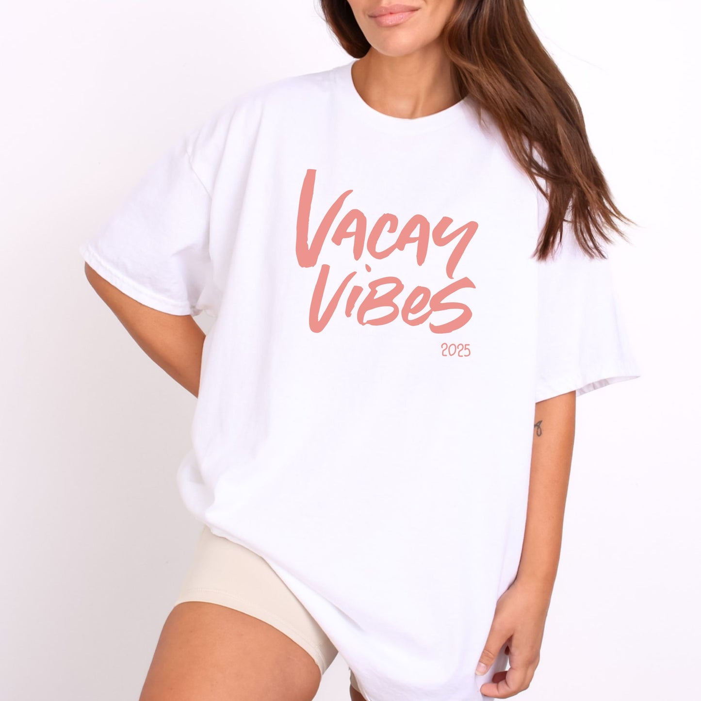 Vacay Vibes Matching Tees for the whole family! -  Customize with your trip location or date!