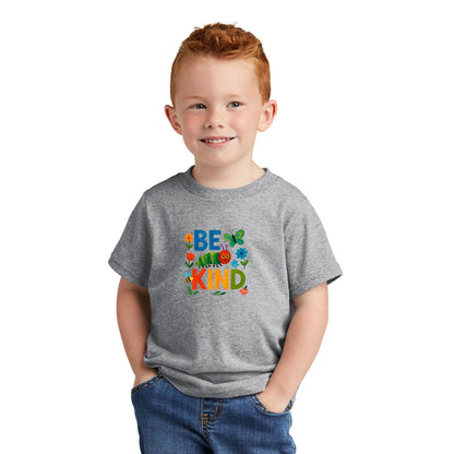 Be Kind - Colorful Caterpillar Toddler T-shirt