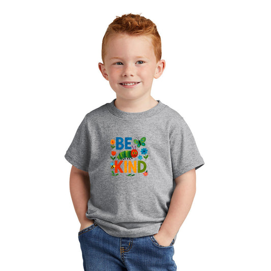 Be Kind - Colorful Caterpillar Toddler T-shirt