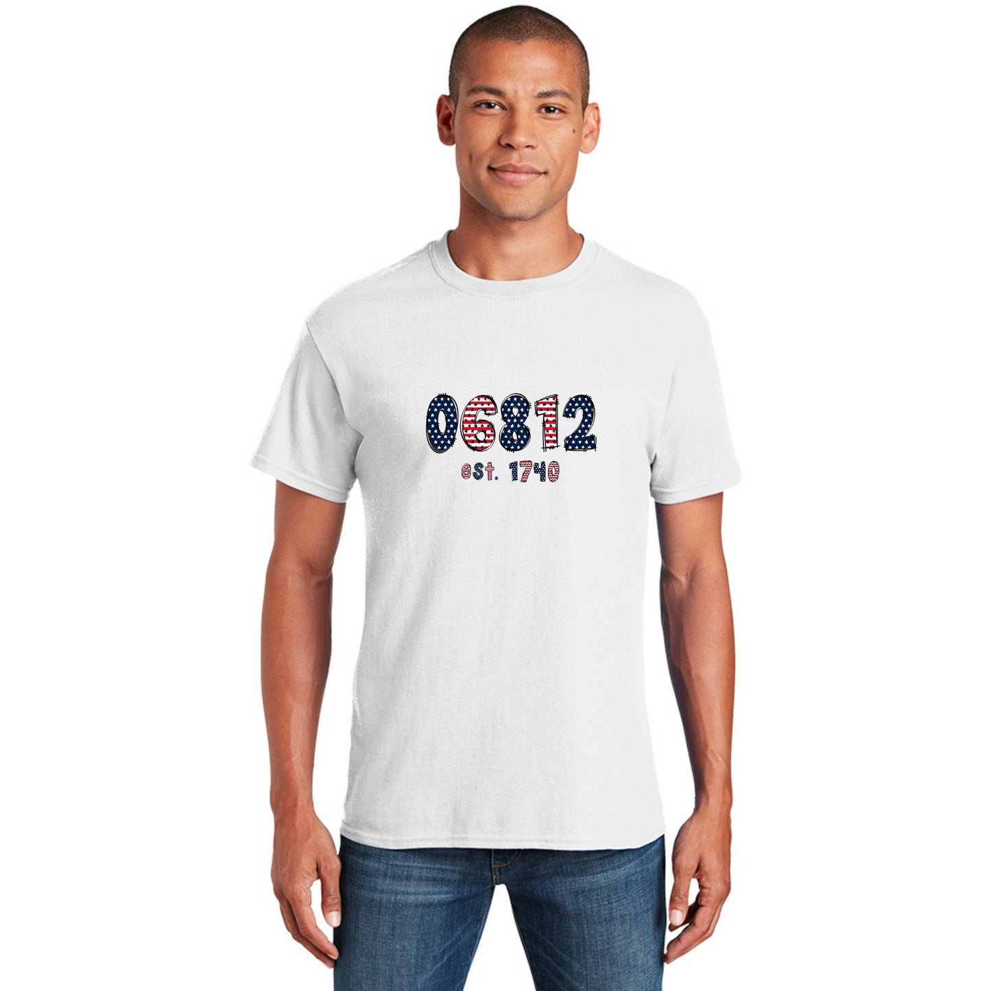 Town Zip Code – Patriotic Graphic T-Shirts & Sweatshirts