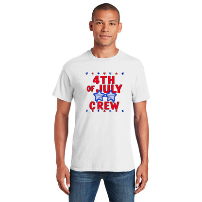 4th of July Crew Tee - Fun Tee for Groups - Available in Adult, Youth, Toddler & Infant sizes