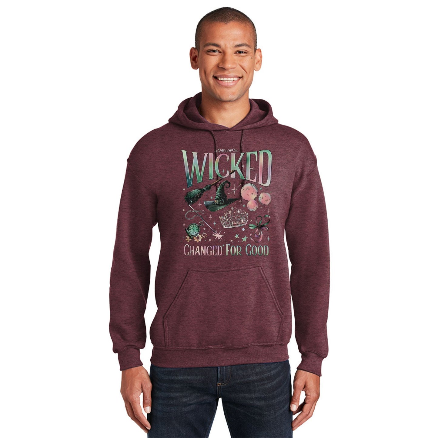 Wicked Changed For Good - Gildan Heavy Cotton Hoodie