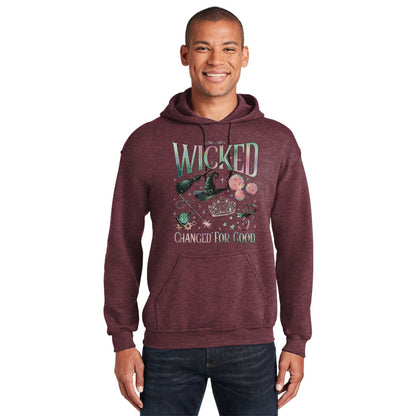 Wicked Changed For Good - Gildan Heavy Cotton Hoodie