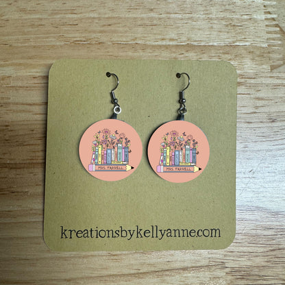 Teacher Earrings - Fun Accessory for the most fun teachers!