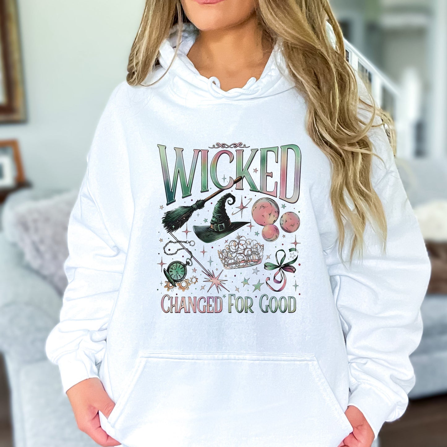 Wicked Changed For Good - Gildan Heavy Cotton Hoodie