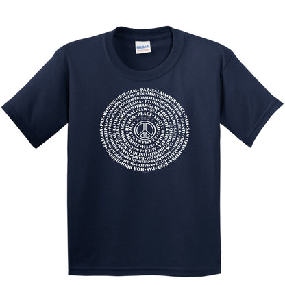 CAN YOU SAY PEACE - Youth Heavy Cotton Short Sleeve T-shirt - CAN YOU SAY PEACE LLC